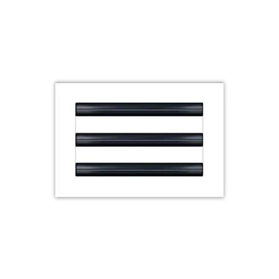 

BUILDMART - Modern AC Vent Cover - Decorative Air Vent - Standard Linear Slot Diffuser - Register Grille for Ceiling, Walls and