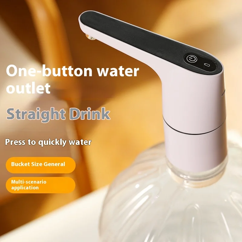 Hot Selling Household Kitchen Small Water Absorbent USB Charging Water Dispenser Mineral Water Pump Bottled Water Automatic Pump