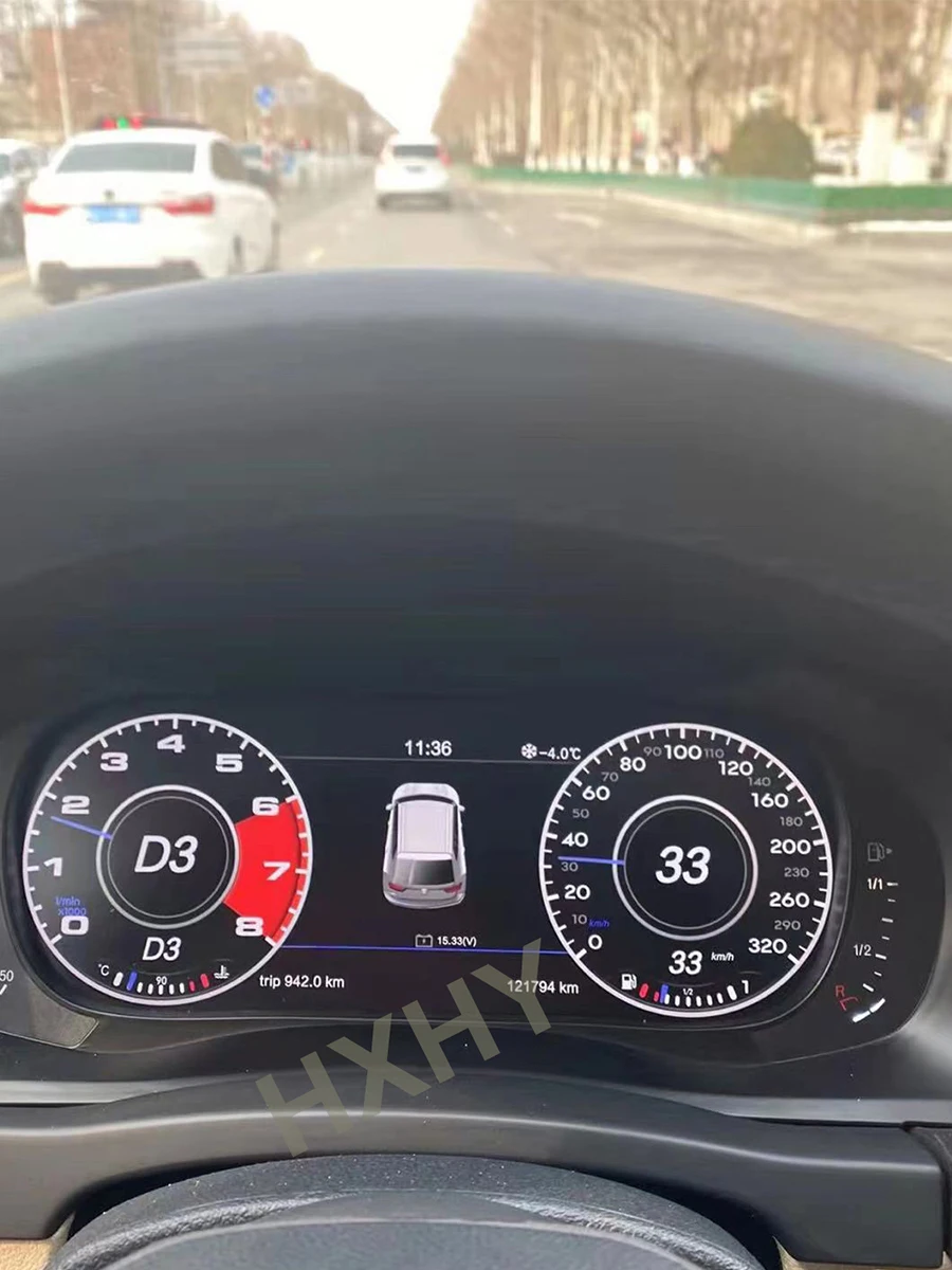 2026 Latest Original Car Digital Cluster Instrument for VW Tiguan 2010-2021 LCD Speed Meter Dashboard