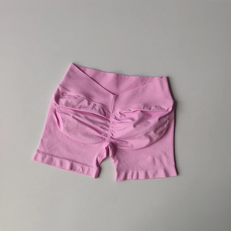 Seamless Women Yoga Shorts High Waist Workout Shorts Fitness Lift Butt Fitness Ladies Clothes Gym Running Short Pants Sportswear - Image 3