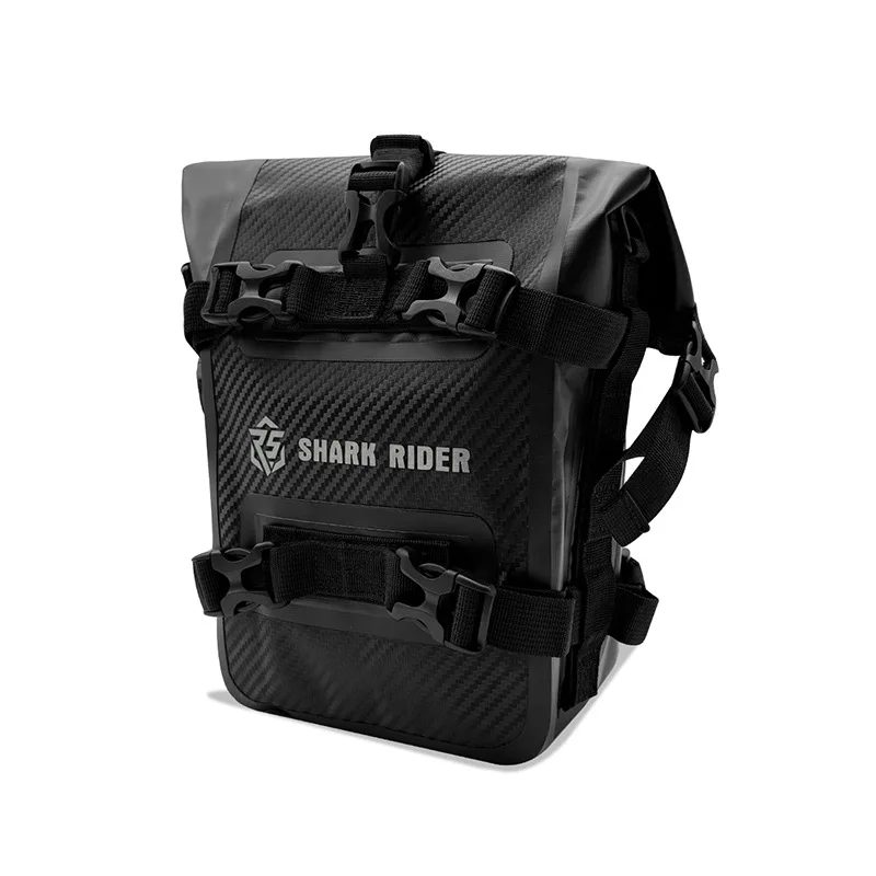Motorcycle Bumper Bag Carbon fiber Tool Placement Bag shoulder bag For BMW R1200GS R1250GS HONDA Suzuki Side Bags Crash Bar Bag
