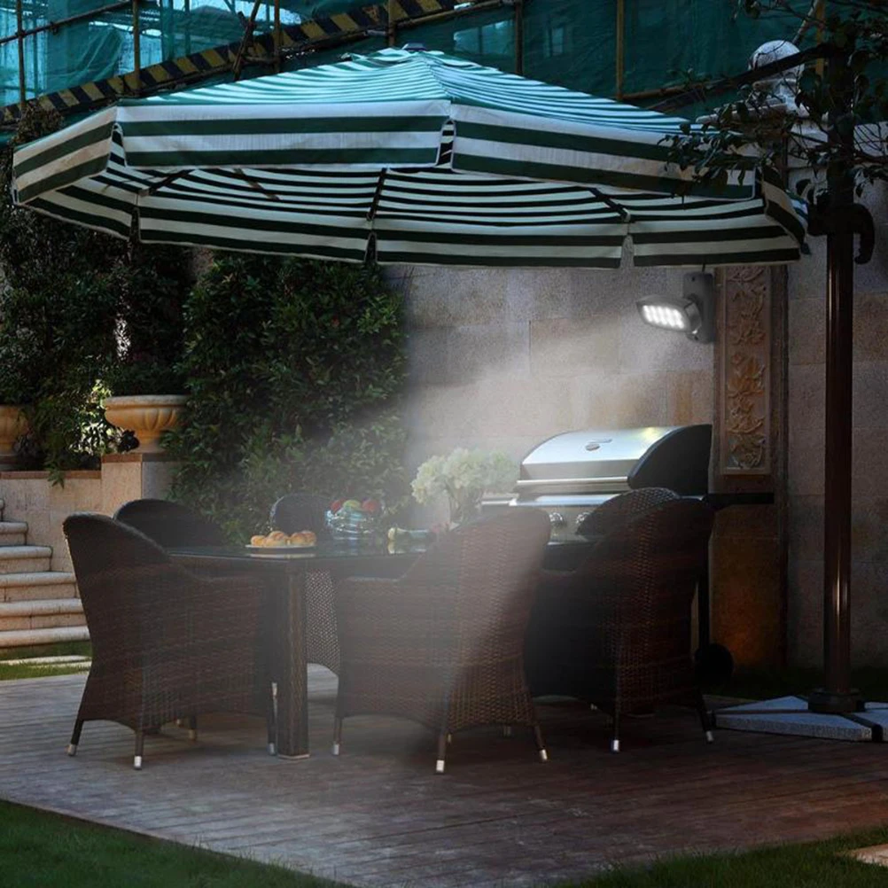 

Solar LED Outdoor Sense Wall Light Split Type 25ft Cable Waterproof Garden Lamp for Home Patio Lawn