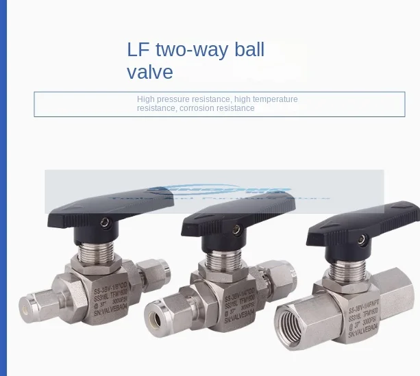 316 Two-way Ball Valve Sleeve Ball Valve