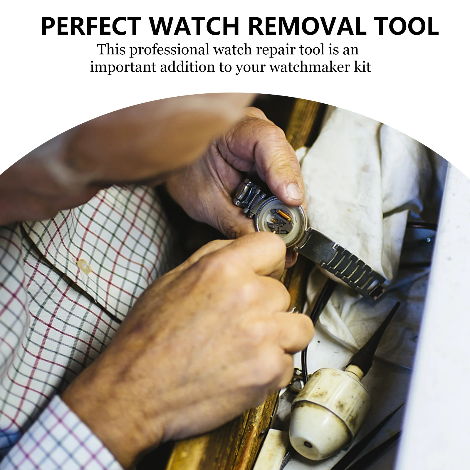 

Watch Case Opener Set for 365mm Cases Durable Professional Watch Repair Tool Removal Kit Wristwatch Repair Tool