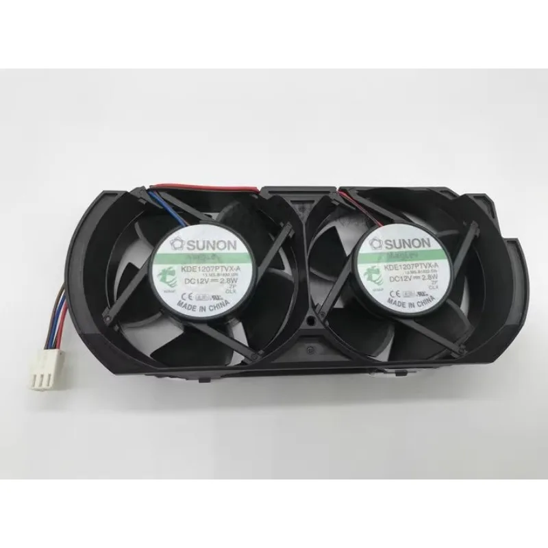 New Cooler Fan for SUNON KDE1207PTVX-A XBOX360 Gaming Console Chassis Fan 12V 2.8W Dual Fan Cooling