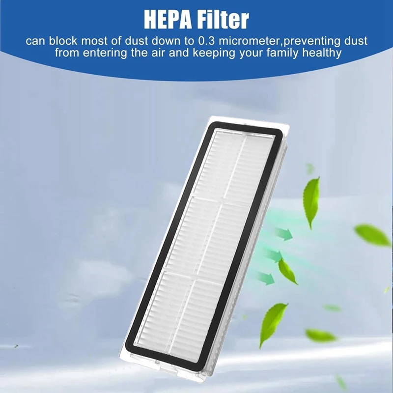 Kit d'accessoires pour aspirateur Dreame Mova S10 Plus/Surintendant ver S10 Plus, rouleau, brosse latérale, filtre, vadrouille, sac à poussière Everths