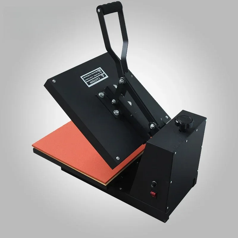 Heat transfer press 38 * 38 hot stamping machine, high pressure heat transfer press
