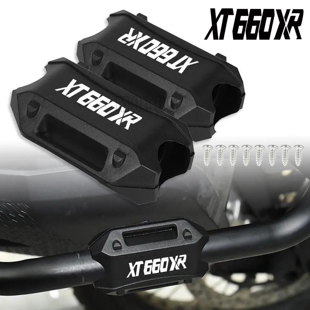 

25MM Motorcycle Engine Guard Bumper Crash bar Protection Block For YAMAHA XT 600XR 600Z 1200Z XT600XR XT600Z XT1200Z XVS1100