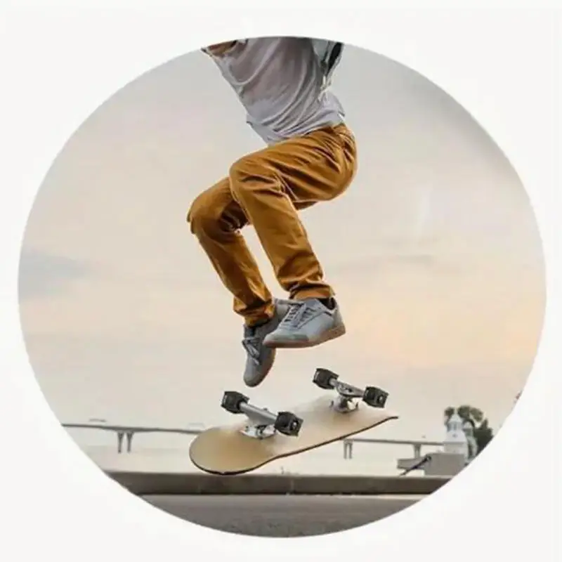 4 قطعة/الحزمة غطاء عجلة لوح التزلج للمبتدئين دولفين القفز قطعة أثرية التجنيب قفل العجلة المدرب سكيت المساعدة