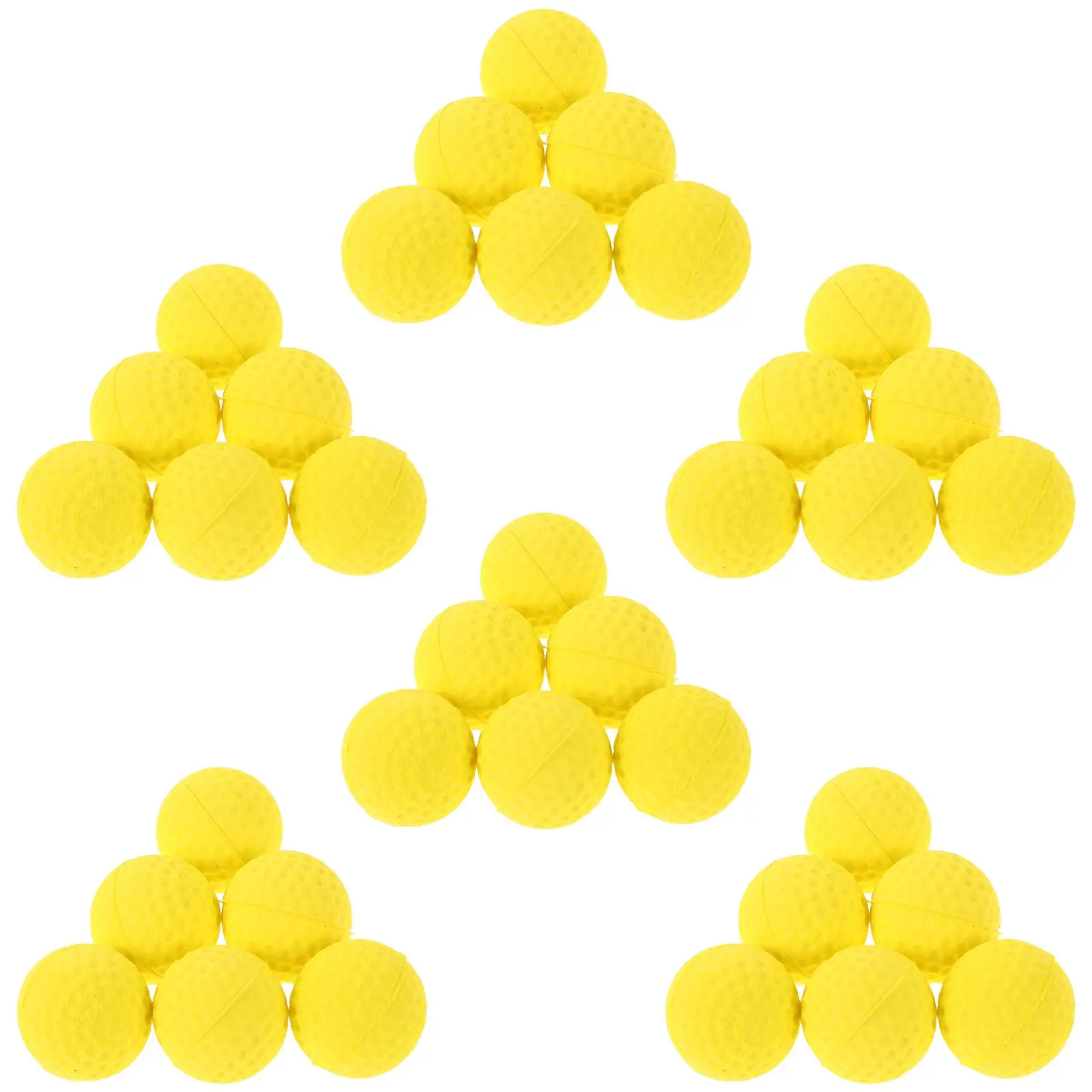 

50 Pcs Foam Pinball Golf Balls Indoor Practice Equipment for Kids Other Educational Toys Training Soft