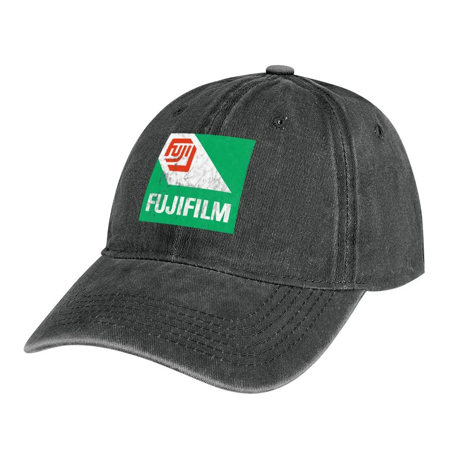 

Fujifilm Retro Logo Cowboy Hat tea Hat Snap Back Hat Women's Golf Clothing Men's