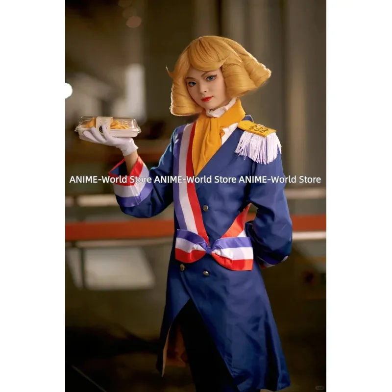 《حجم مخصص》 أزياء أنيمي فرانكويس التأثيرية للهالوين وعيد الميلاد أزياء النساء والرجال بدلة للبالغين