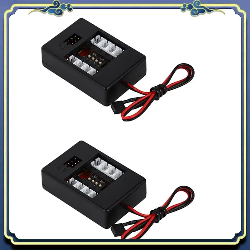 Draagbare 2X 1:10 RC Model Auto Vrachtwagen LED Light Kit 12 LED Knippert Hoofd Licht Lamp Systeem RC 1:10 Model Auto Accessoires