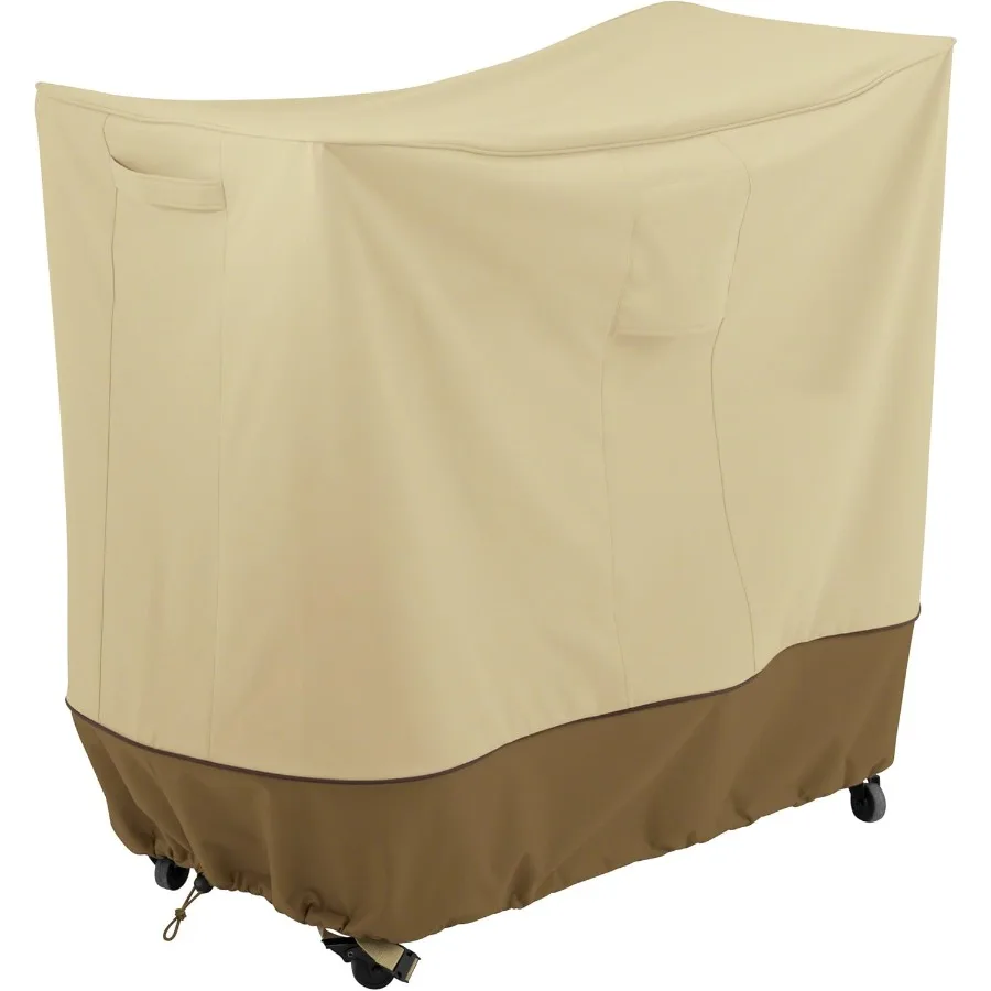 

Classic Accessories Veranda WaterResistant 40 Inch Double Handle Bar Cart Cover Patio Furniture Covers