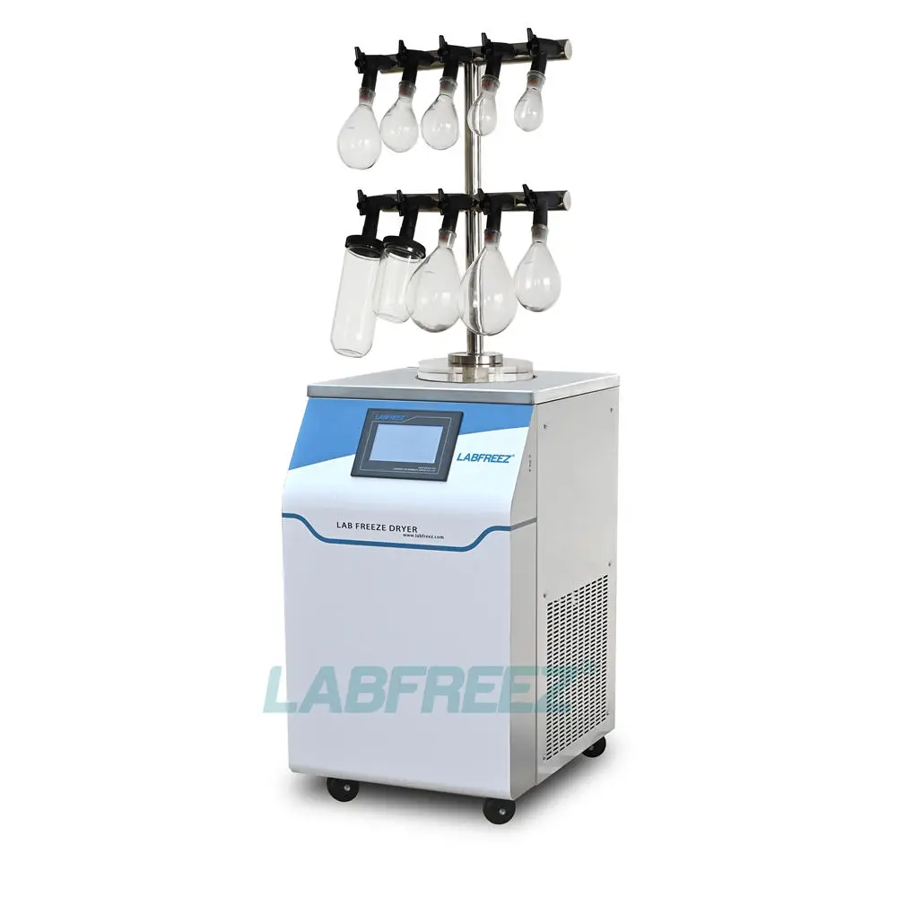 중국 공장 바닥 동결 건조기 실험실 진공 동결 건조기