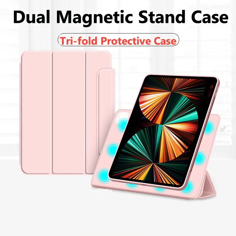 

Тройной складной чехол для Huawei Matepad 11,5 дюймов S 2024 Air 11,5 11 Pro 13,2 Pro 11 2020 2022 Pro 10,8 12,6 с магнитной присоской