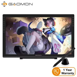 GAOMON-Tableta gráfica de dibujo PD2200 de 21,5 pulgadas, tablet con lápiz capacitivo para pantalla de monitor, soporte de inclinación, sin pilas, 8192