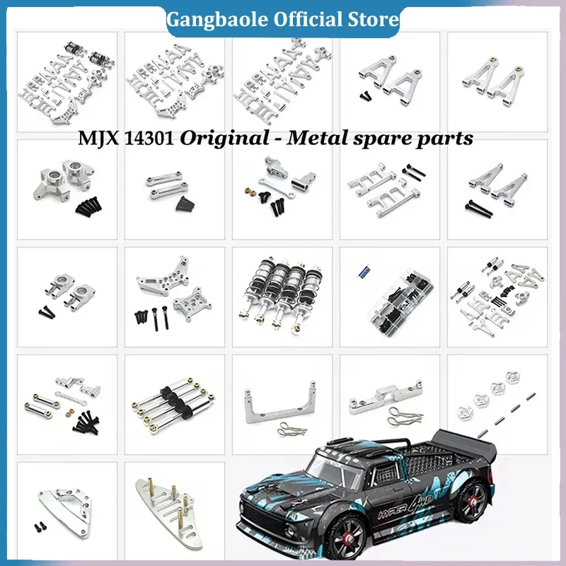 MJX-Kit de tornillos de Metal 14301 14302 14303, herramientas de reparación, piezas de repuesto para coche RC 1/16, accesorios para coche Rc Crawler