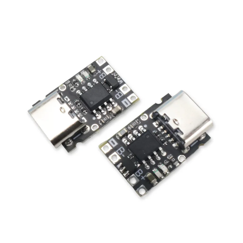 5/10PCS TP4057 Lithium Battery Charging Module with Type-C Port & Protection Board Overcharge Over-Discharge Protection for 3.7V