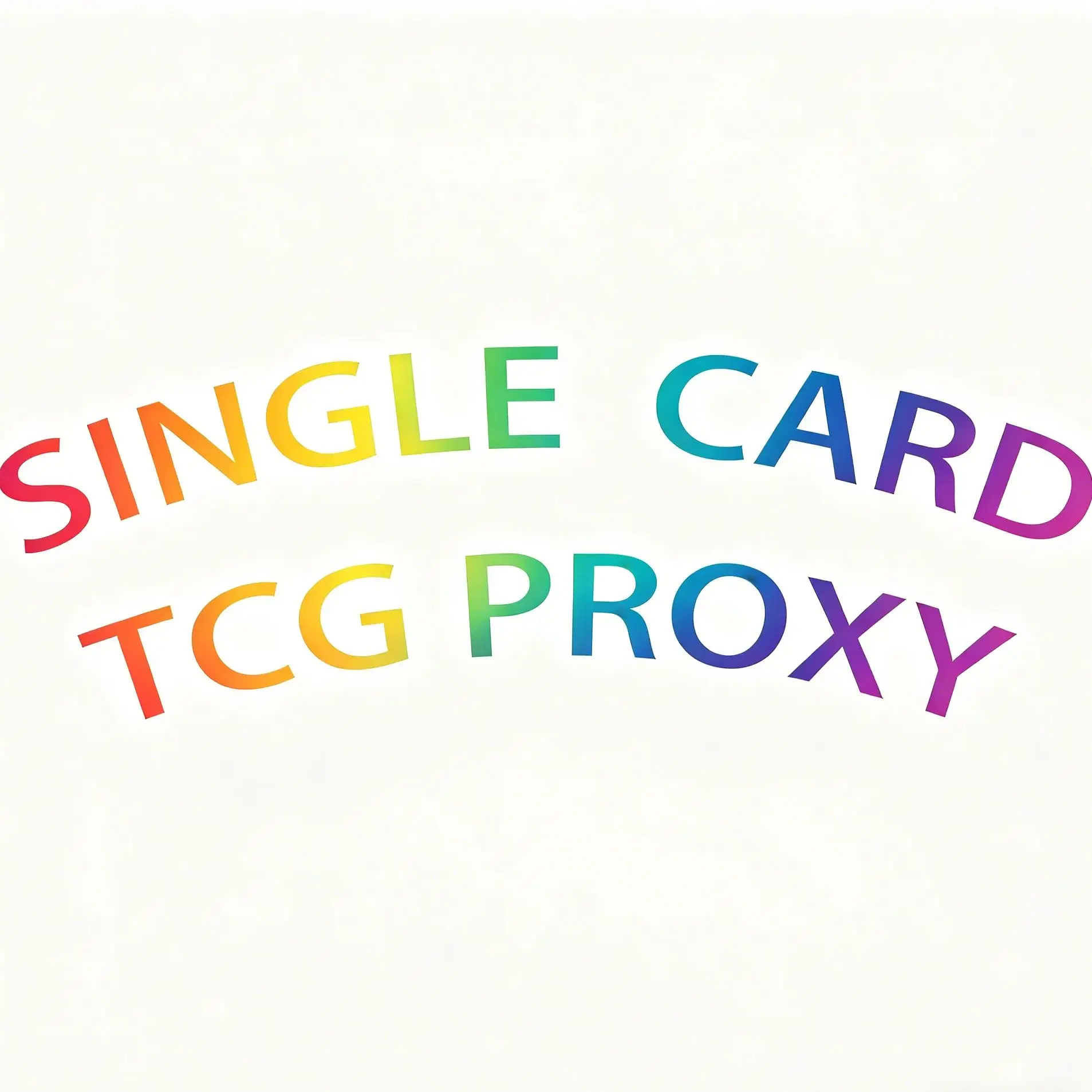 TCG Single Card Choice PROXY TCG Card