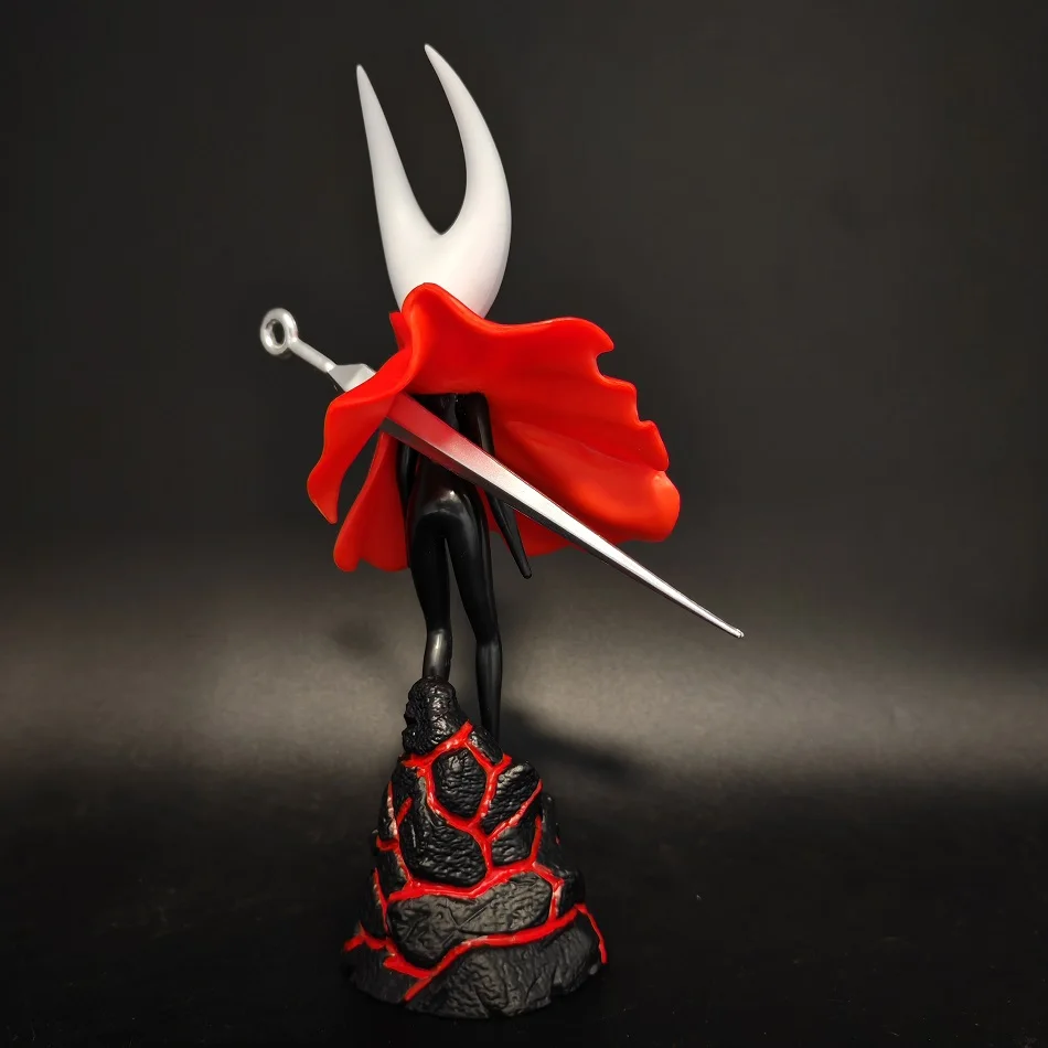 Hollow Knight-Kit de juego de tres espadas para garaje, figura de acción, modelos de Pvc de escritorio, decoraciones de chasis, regalos exquisitos de moda para niños