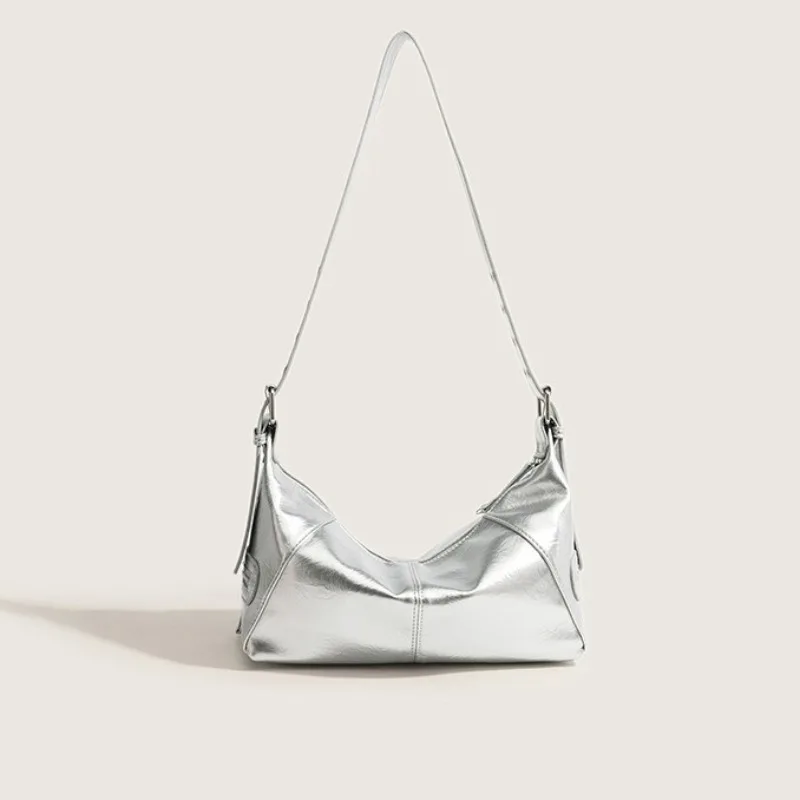 

2026 Новая французская нишевая сумка через плечо, высококачественная, милая, крутая, пряная, модная сумка через плечо, женская сумка из мягкой кожи в стиле ретро