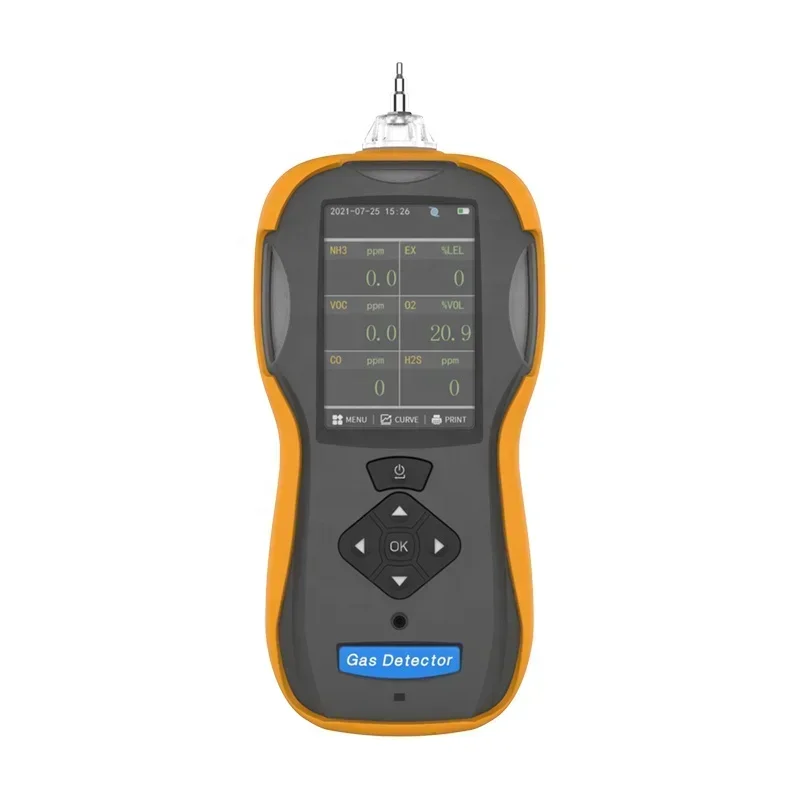 HC,CO,CO2,O2,NOx gas analyzer/detector  air quality  detector Temperature Humidity Take