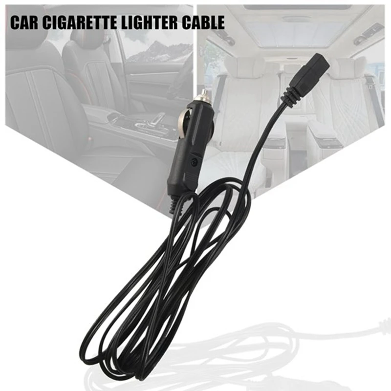 2M 12V Replacement Car Cooler Box Fridge Cigarette Lighter 2 Pin Charger Cable