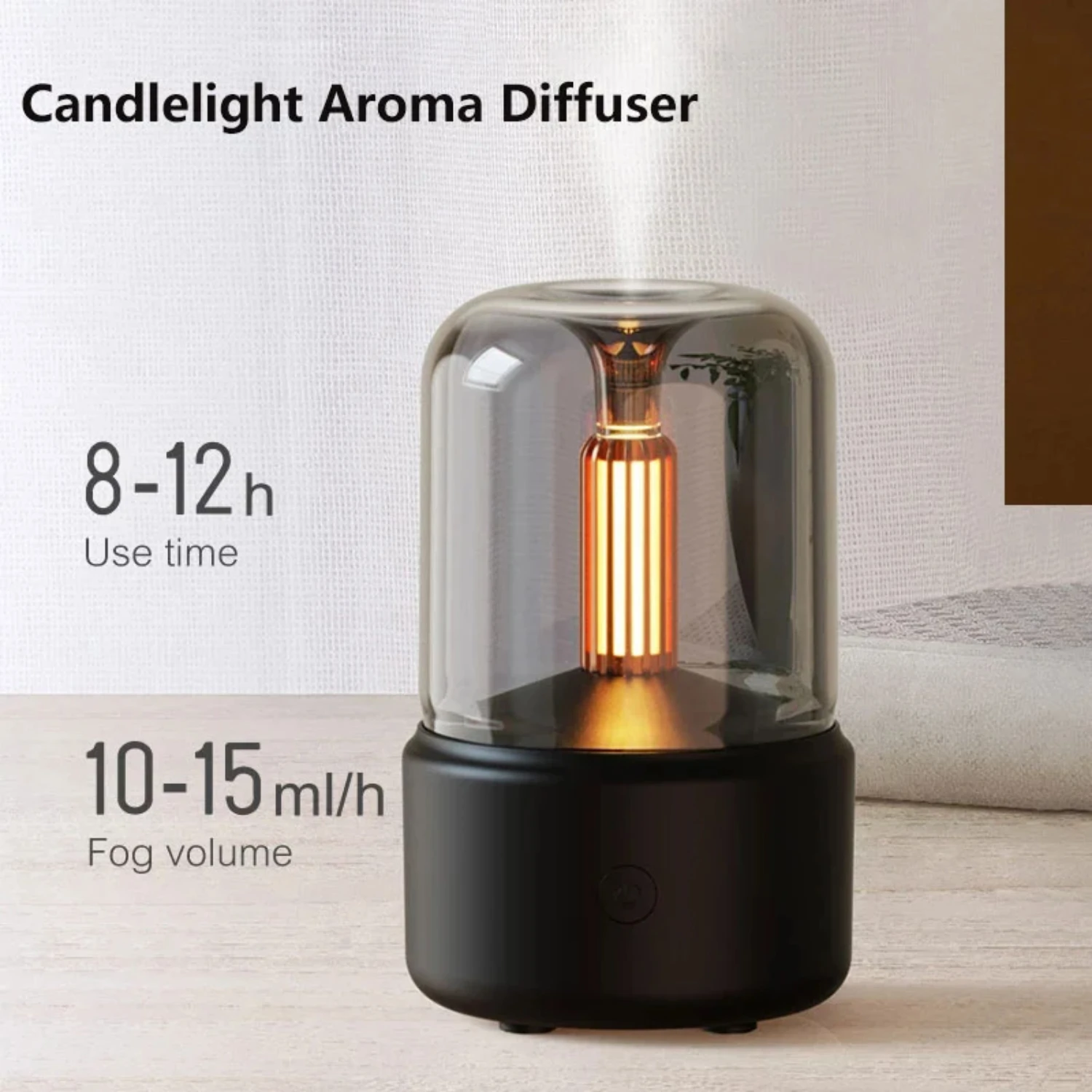 Fragrance Perfumes for Home and Office - Portable Desktop USB Humidifier Diffuser Appliance Sprayer with Refreshing Aromatherapy