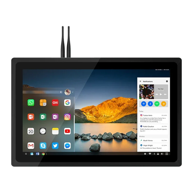 شاشة لمس سعوية مدمجة مقاس 21.5 بوصة Win10 الكل في واحد كمبيوتر لوحة اللمس الصناعية HMI التجارية