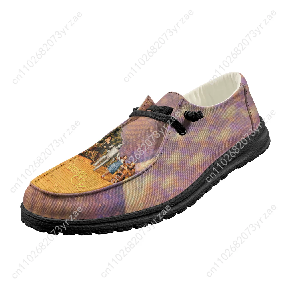 أحذية The Wizard of Oz كاجوال للرجال والنساء، أحذية مسطحة للاستخدام الداخلي والخارجي، أحذية خفيفة الوزن بأنماط شعبية، أحذية مخصصة