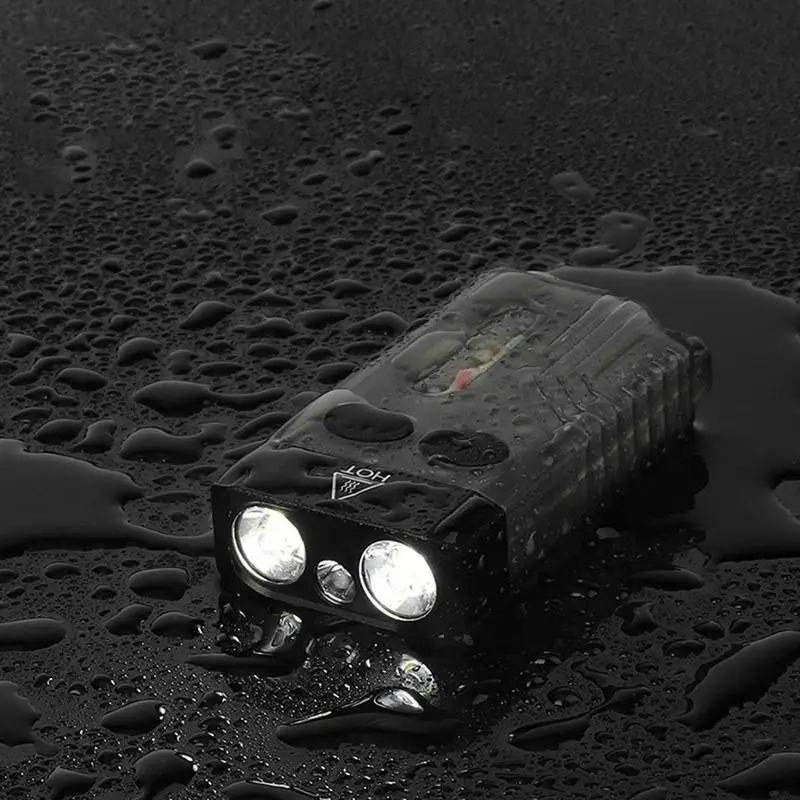 Small Bright Flashlight 1000Lm Beeping Sound Outdoor Light Keyring Torch Multifunctional Ultra Bright Waterproof Handheld Pocket