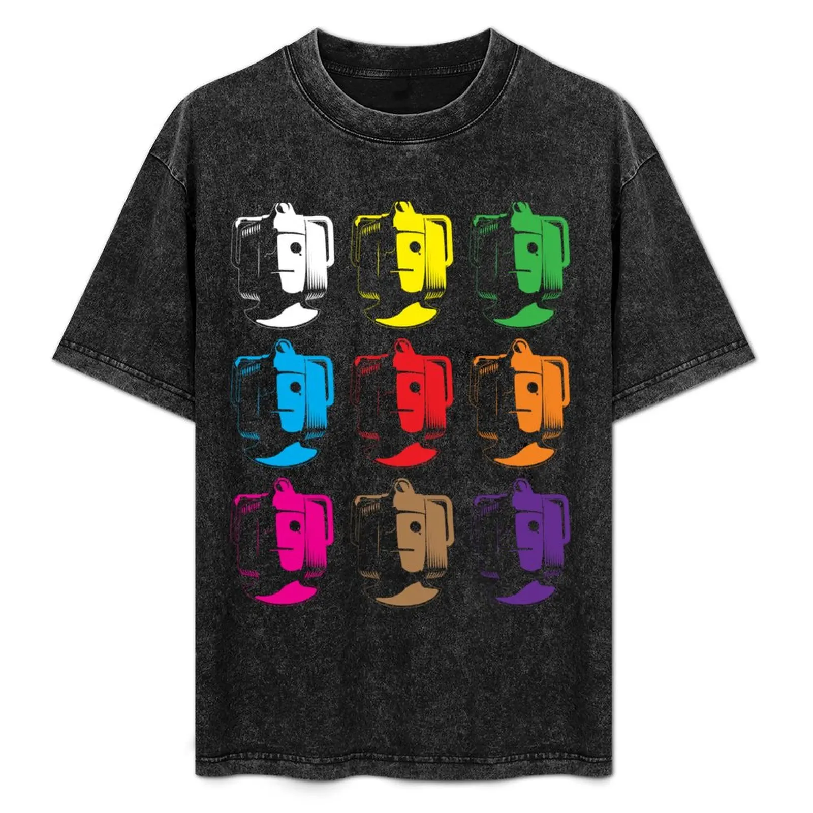 

Cyberman pop art T-Shirt Sun Block Outdoor T-Shirt