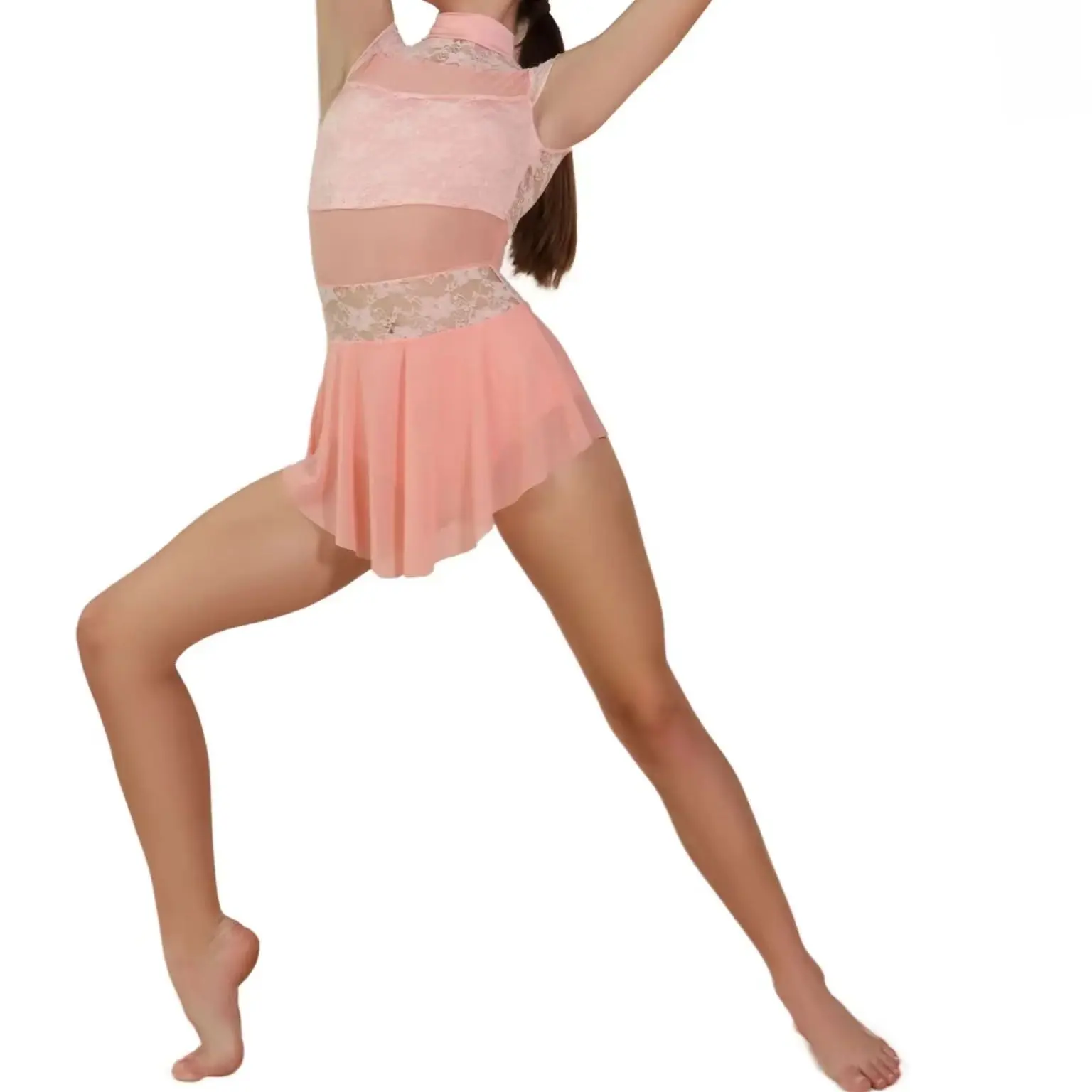 New dance costume professional jazz dance dress performance dress Lodysuit Latin dress