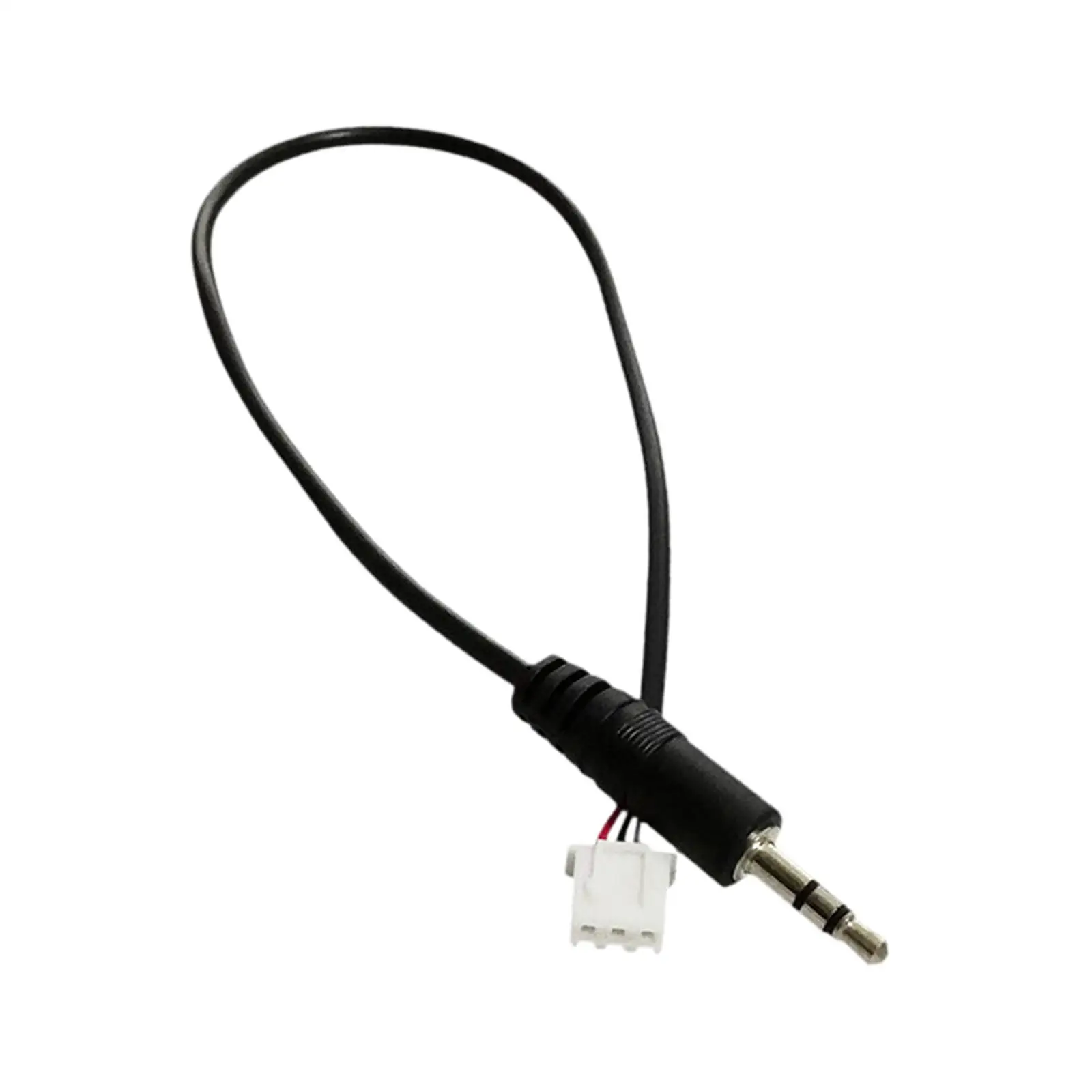 AUX Audio Cable Jack 3.5mm Male to Xh2.54 3P Terminal Compact 3 Core Stable Connection Audio Adapter Cord for Home Computer
