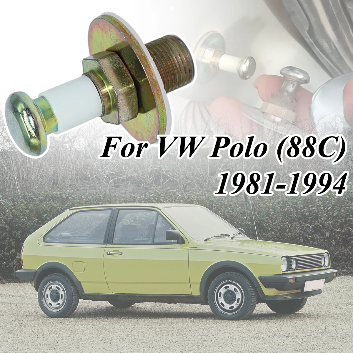 Auto Door Lock Striker Screw For VW Polo (88C) 1981-1994 Audi 80 Saloon Seat Washer Bolt Touch Latch Cotter Pins Car accessories