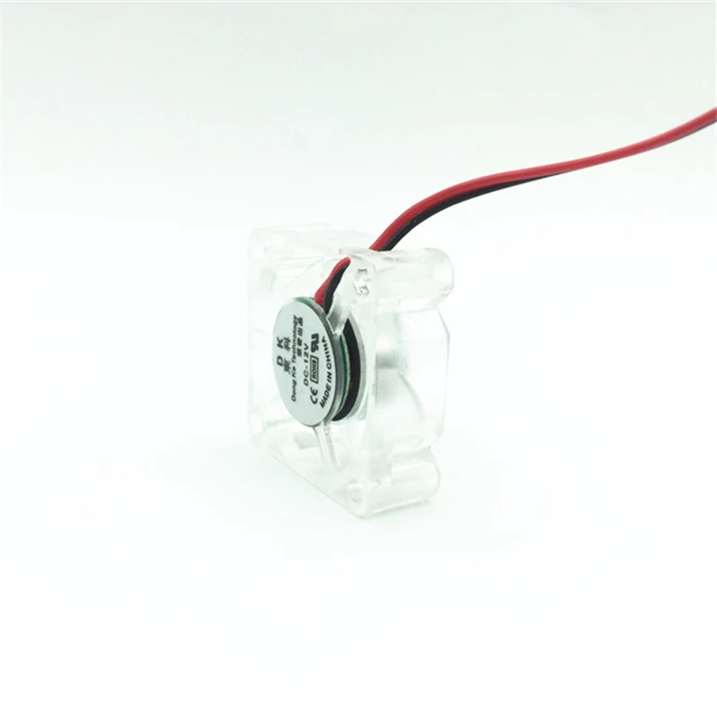 4.3CFM 1.2W 10500rpm USB DC5V 12V 24V 3010 Transparent hydraulic bearing Mini cooling fan air blower 30x30x10mm