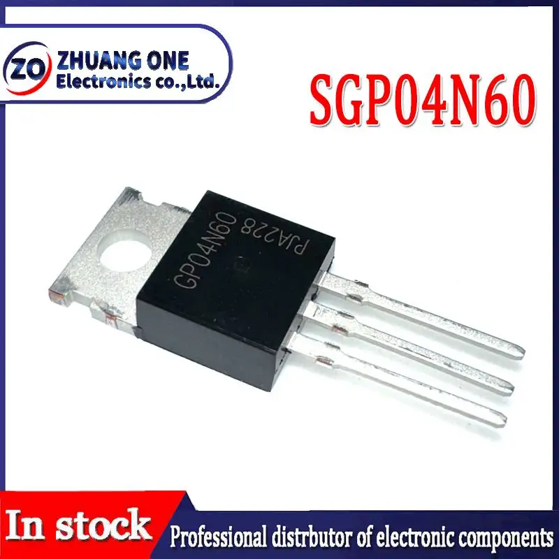 10pcs/lot G04N60 SGP04N60 TO-220 600V 4A