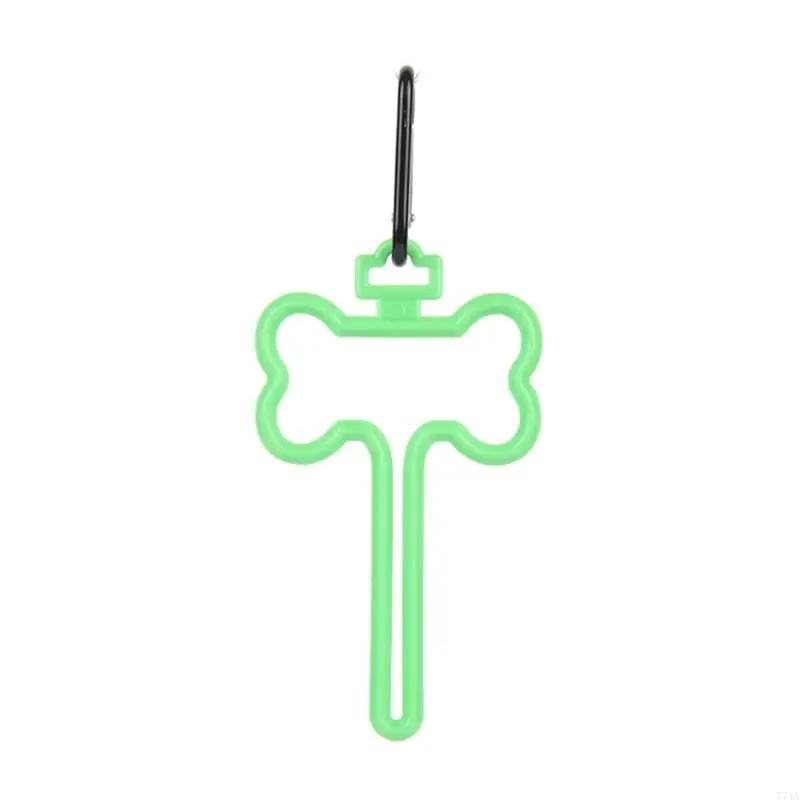 77JA Tay chó miễn phí Poop Túi đựng túi chất thải cho clip vận chuyển cho dây xích dễ sử dụng túi dây xích chó cho người vận đi