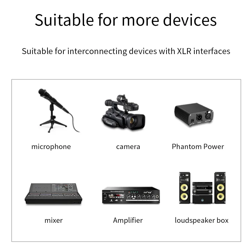 Mini XLR Female Connectors 3pin 4pin Rhodium Plated Audio Plug HIFI Mic Jack XLR Balance Cable Headphone Adapter Speaker