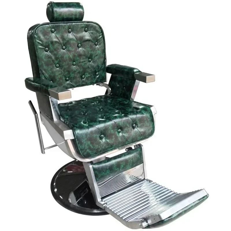 Ld 30Barber shop tête d'huile rétro spéciale peut être posée pour hommes rasage et toilettage chaise de barbier salon