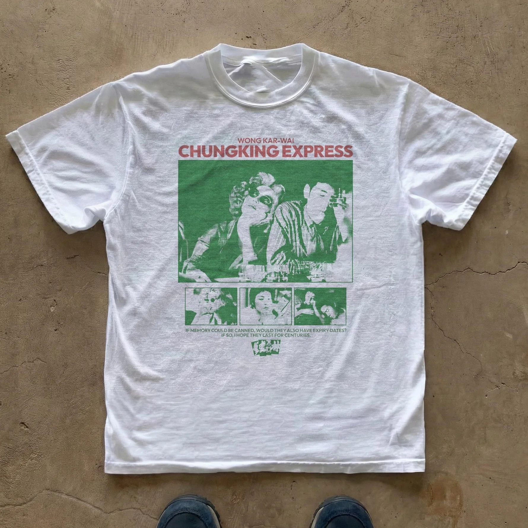 Chungking Express Wong Kar-wai 1994 Hong Kong Cinema Graphic T-Shirt Cotton Men Women Streetwear Tee