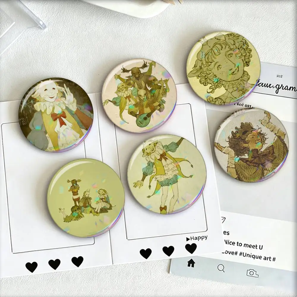 

Yaelokrev Laser Badge Applicable For Backpack Clothes Hats Decor Creative Accessories