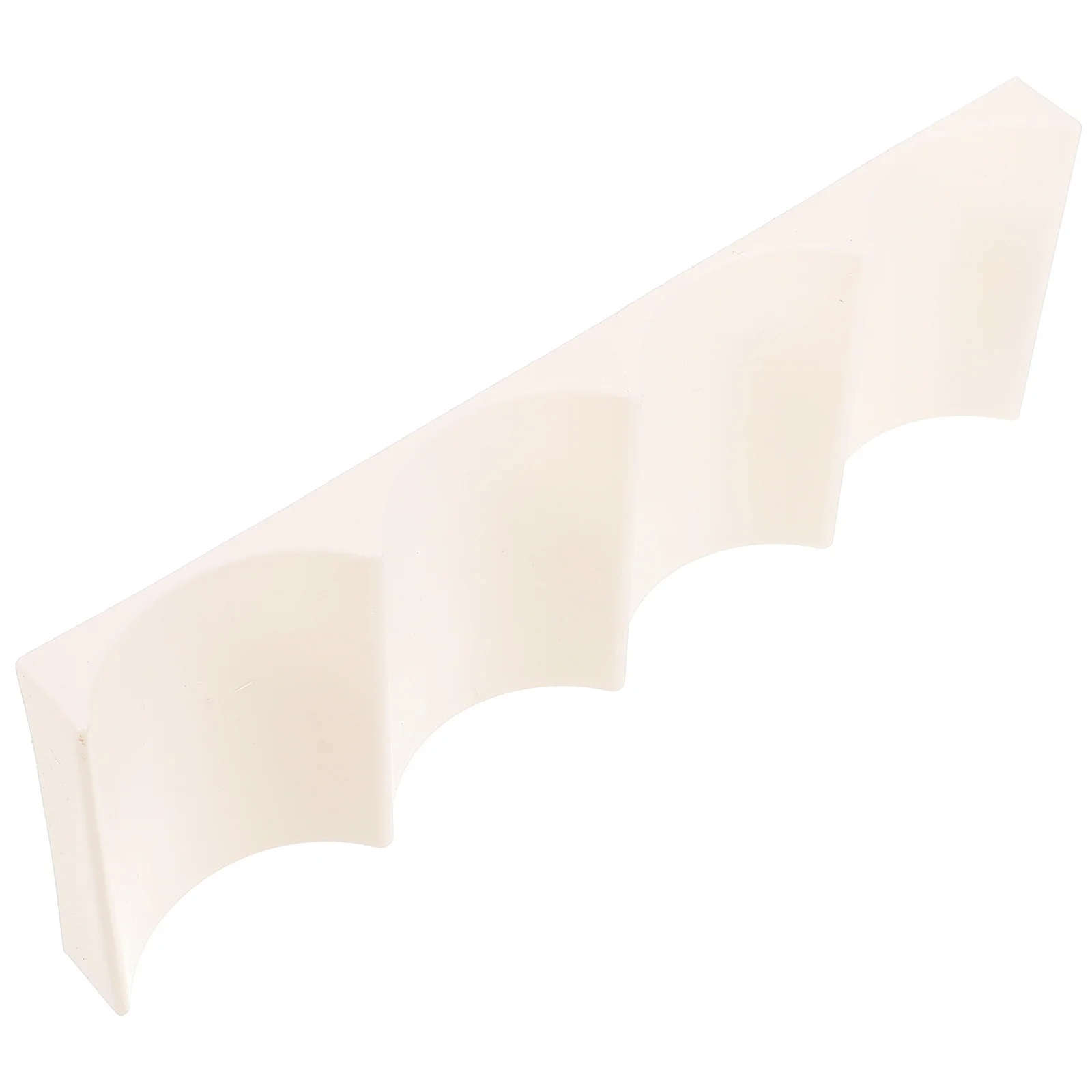 

Wine Rack Plastic Grooved Mat For Horizontal Stacking Bottles Cans Jars Non-Slip Holder Storage Organizer Fridge Cooler