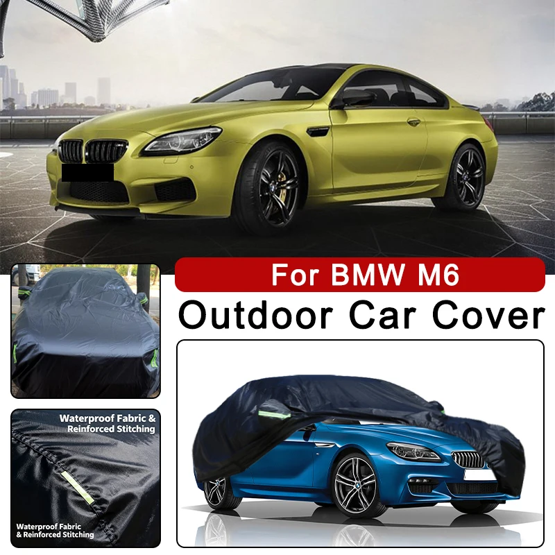 

Car Cover for BMW M6 - Outdoor Full Body Protection, Waterproof Dustproof Heat-Resistant, All-Season Use Exterior Accessories