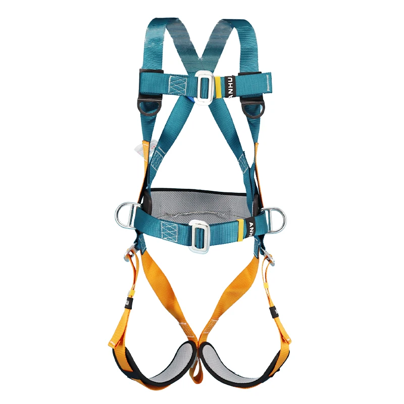 Aerial work safety belt safety rope outdoor climbing industrial whole body safety protection equipment