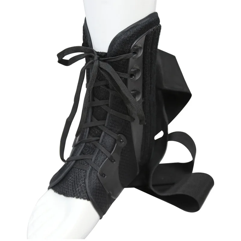 Ankle Brace Support 1Pcs Adjustable Bandage Lace Up Wrap Protector Women Men Running Basketball Sports Safety Guard Protector