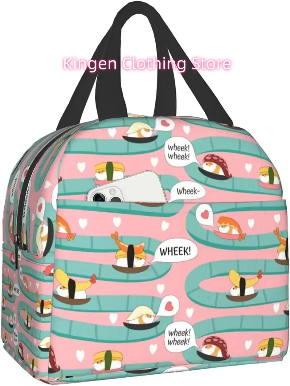 Ooler Tote Bag con bolsillo frontal para adolescentes y adultos, escuela, picnic, trabajo