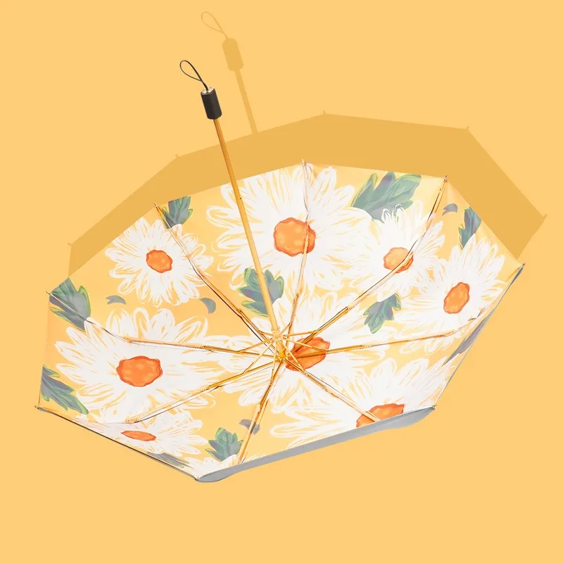 New 2024 Double Layer Flower Sunshade Umbrella for Women Sunny and Rainy Umbrella  Anti Wind  Sun Protection UV Umbrellas