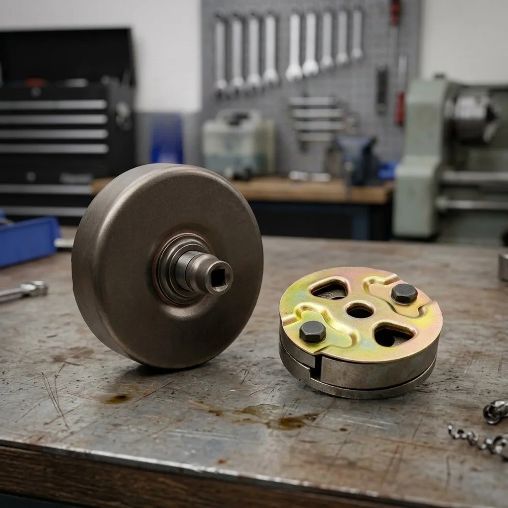 For FS120 For FS200 FS250 Brushcutter Clutch Kit 2 Piece Set Clutch + Passive Disc 4134 160 2900 4134 141 0300